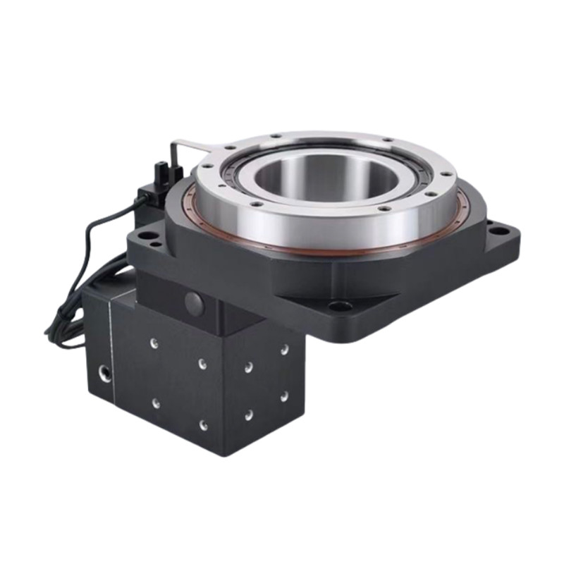 Right Angle Hollow Rotary Table High Precision Rotating Platform Table For Robotics